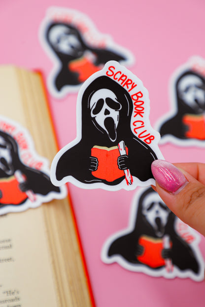 Scary Book Club Sticker