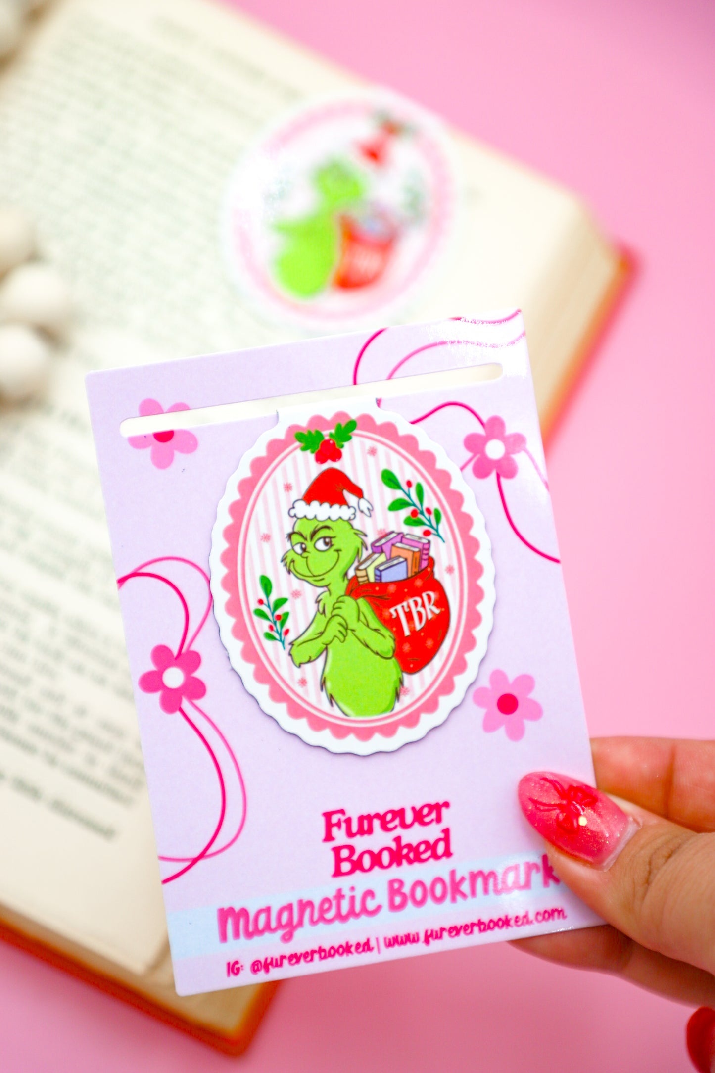 TBR Magnetic Bookmark