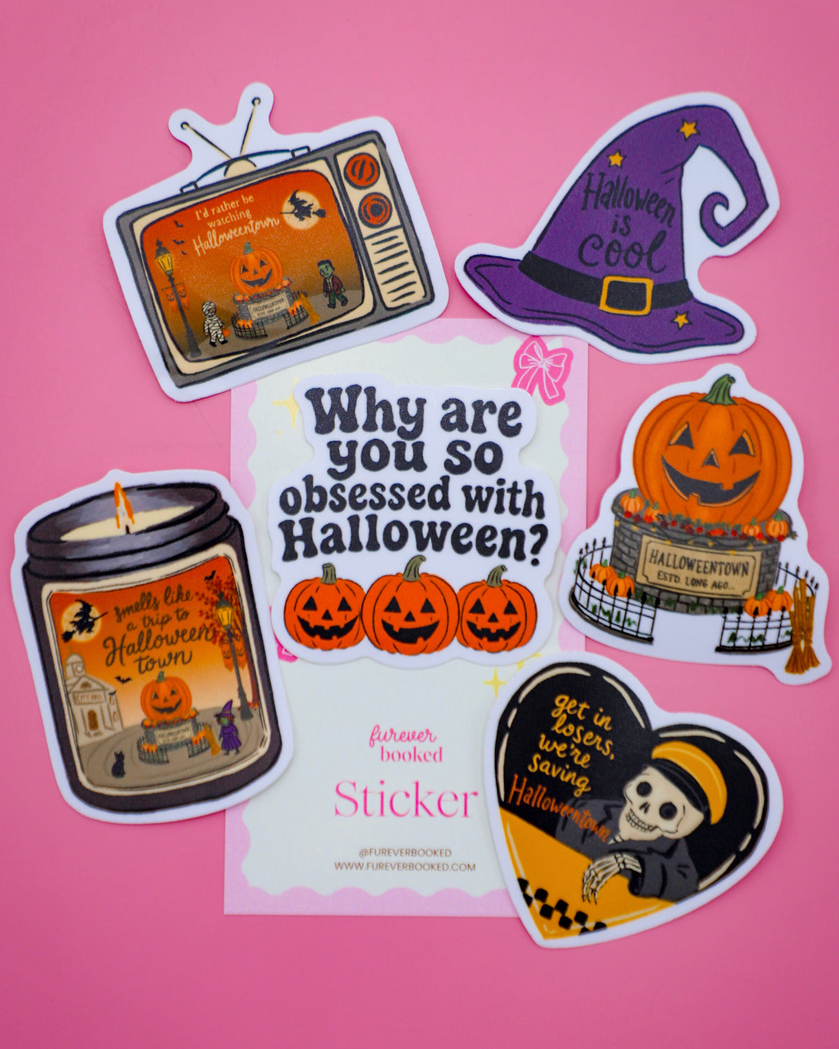 Halloweentown Collection Sticker Pack