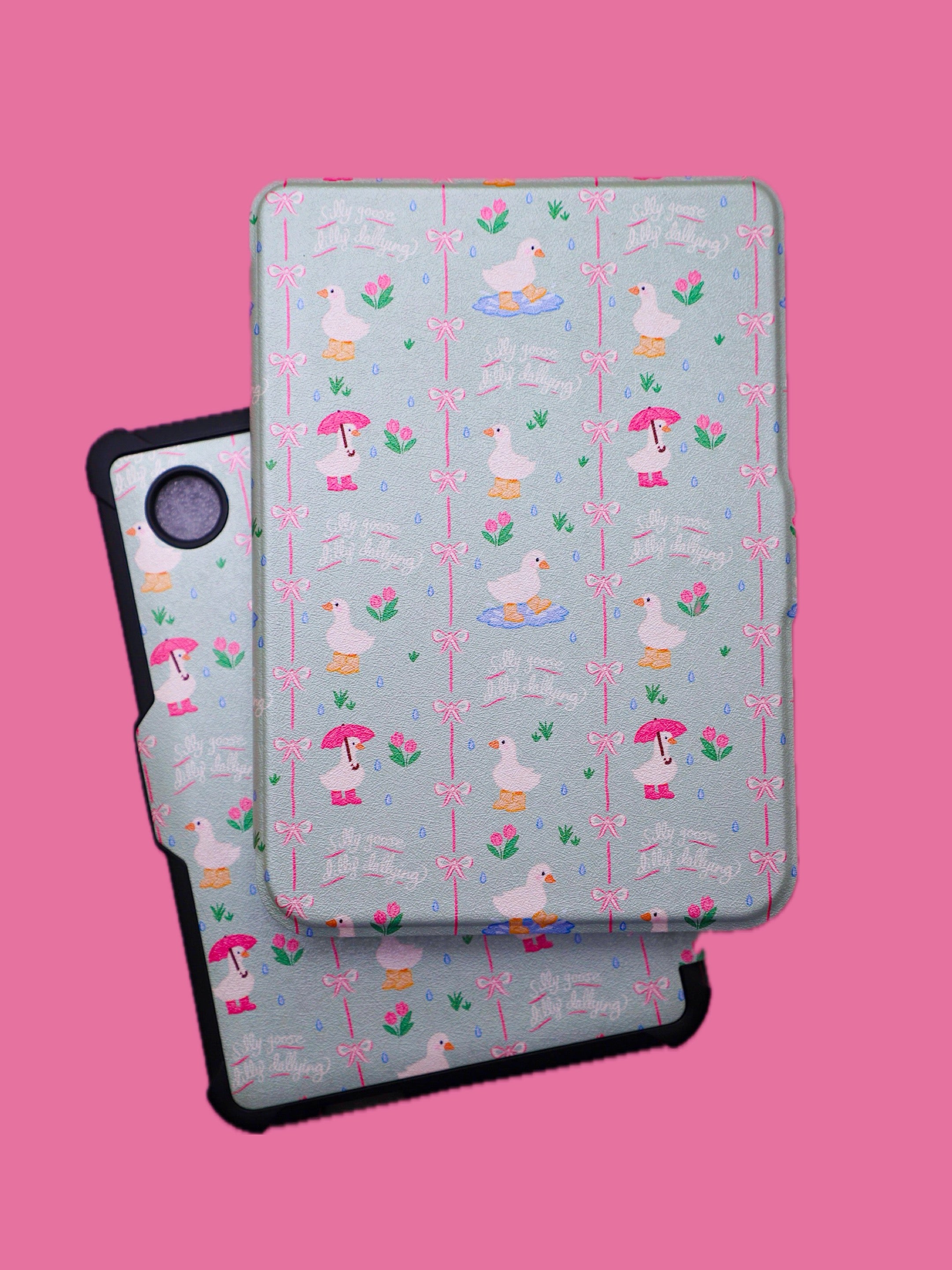 Silly Goose Dilly Dallying Kobo Clara Case