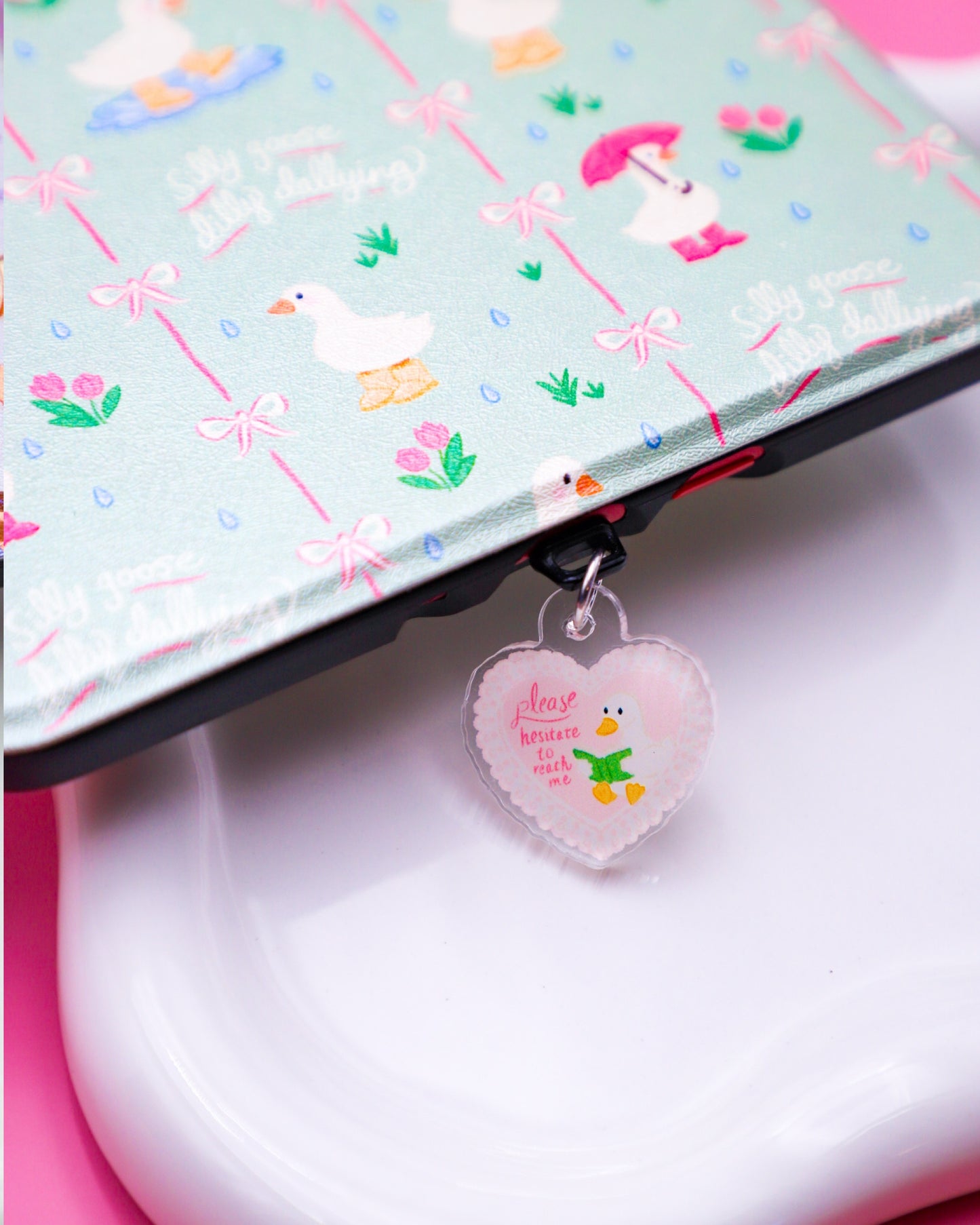 Please Hesitate to Reach Me Kindle Charm