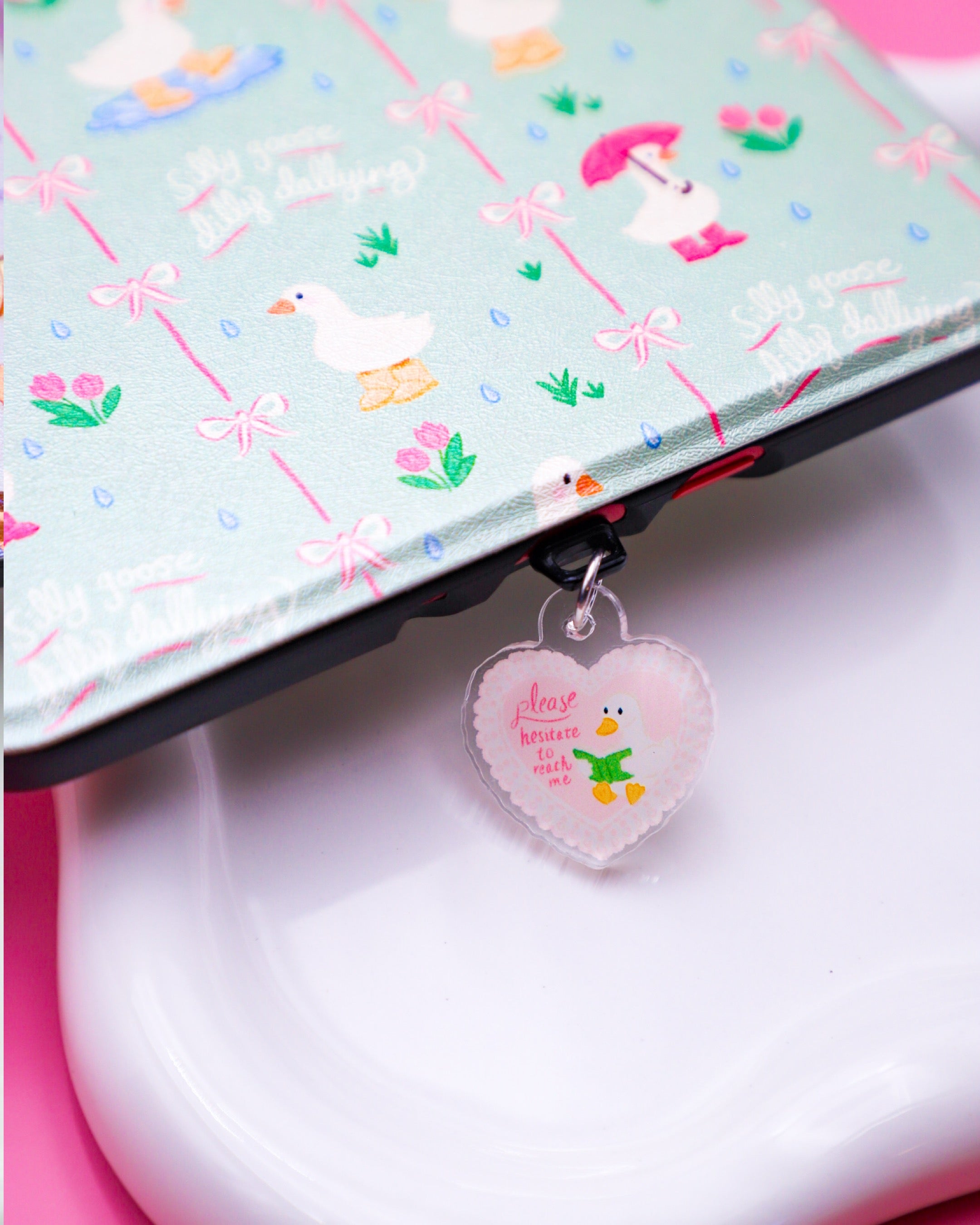 Please Hesitate to Reach Me Kindle Charm