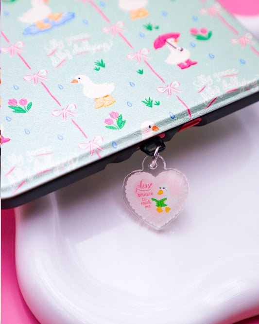 Please Hesitate to Reach Me Kindle Charm