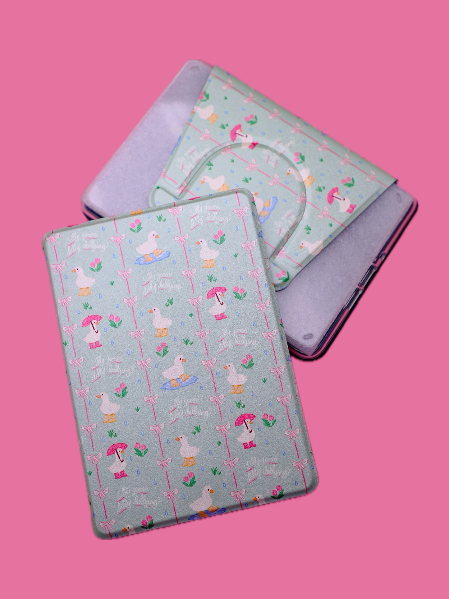 Silly Goose Dilly Dallying Detachable Cover Kindle Case