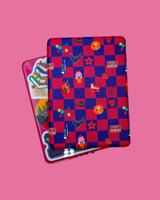 Welcome To The Upside Down Clear Back Kindle Case