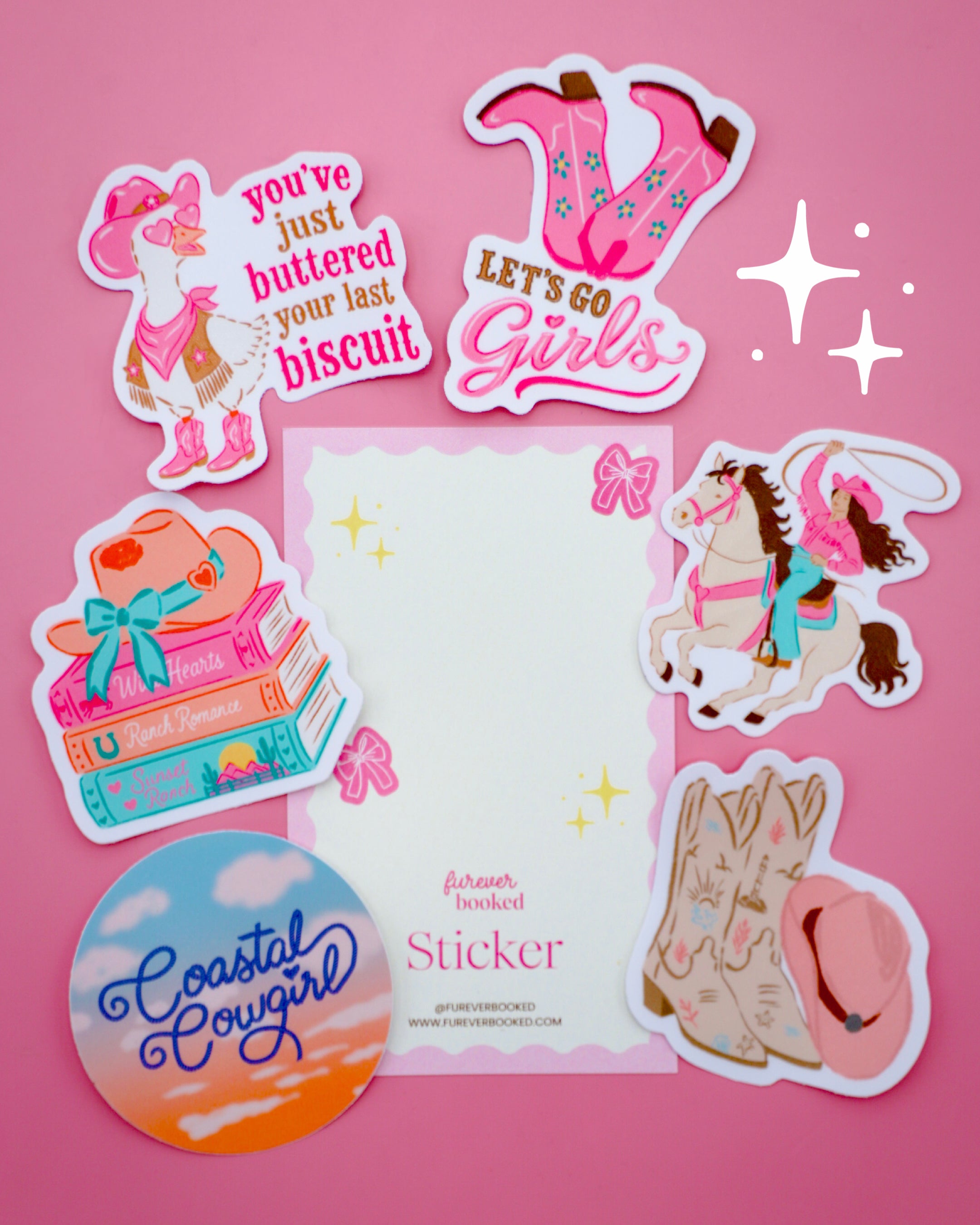 Cowgirls Sticker Pack