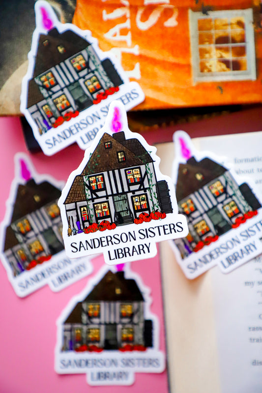 Sanderson Sisters Library Sticker