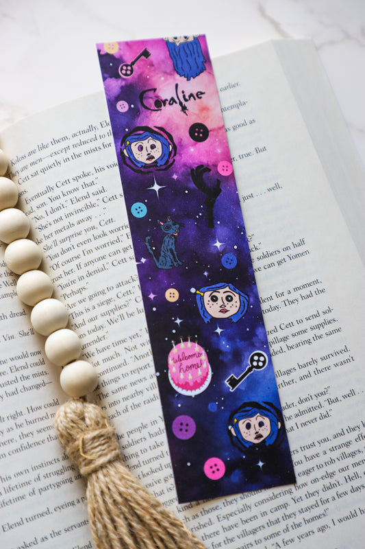 Coraline Bookmark