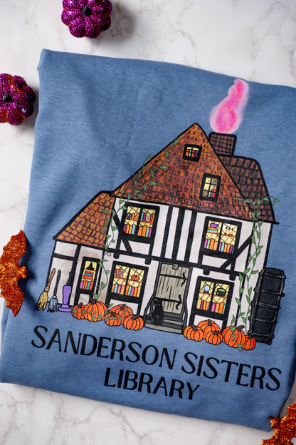 Sanderson Sisters Library Crewneck (COMFORT COLORS)