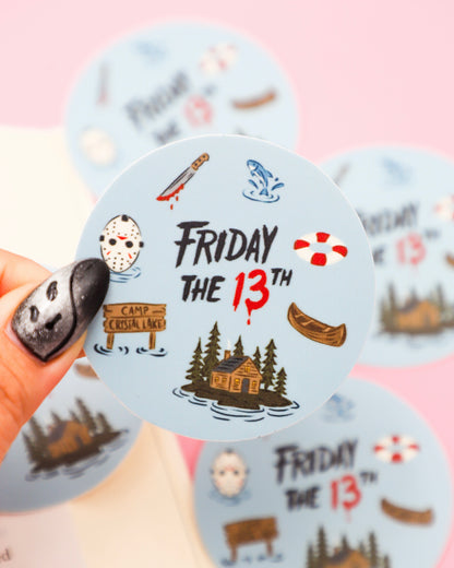 Spooky Friday Sticker