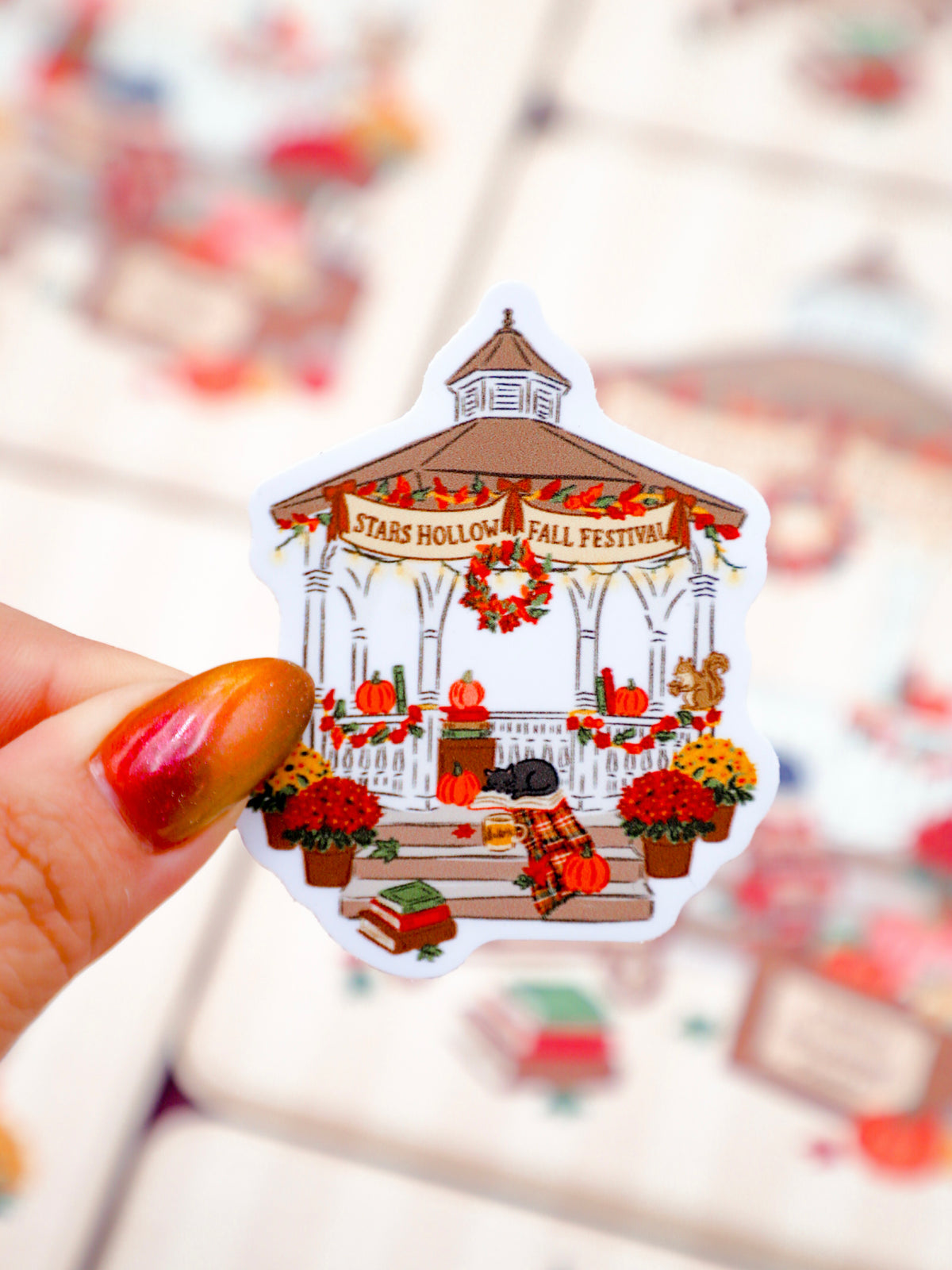 Town Square Fall Festival Sticker