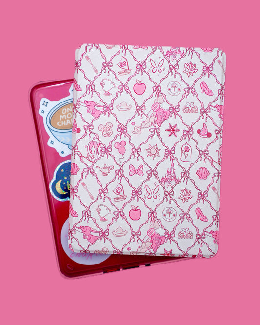 Read Like A Princess Clear Back Kindle Case