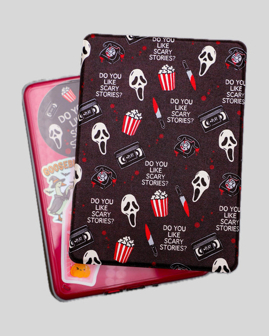 Do You Like Scary Stories Kindle Clear Back Case