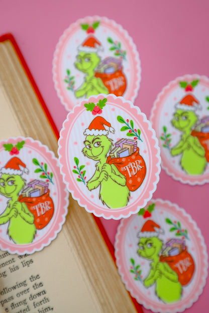 The Mean One TBR Sticker