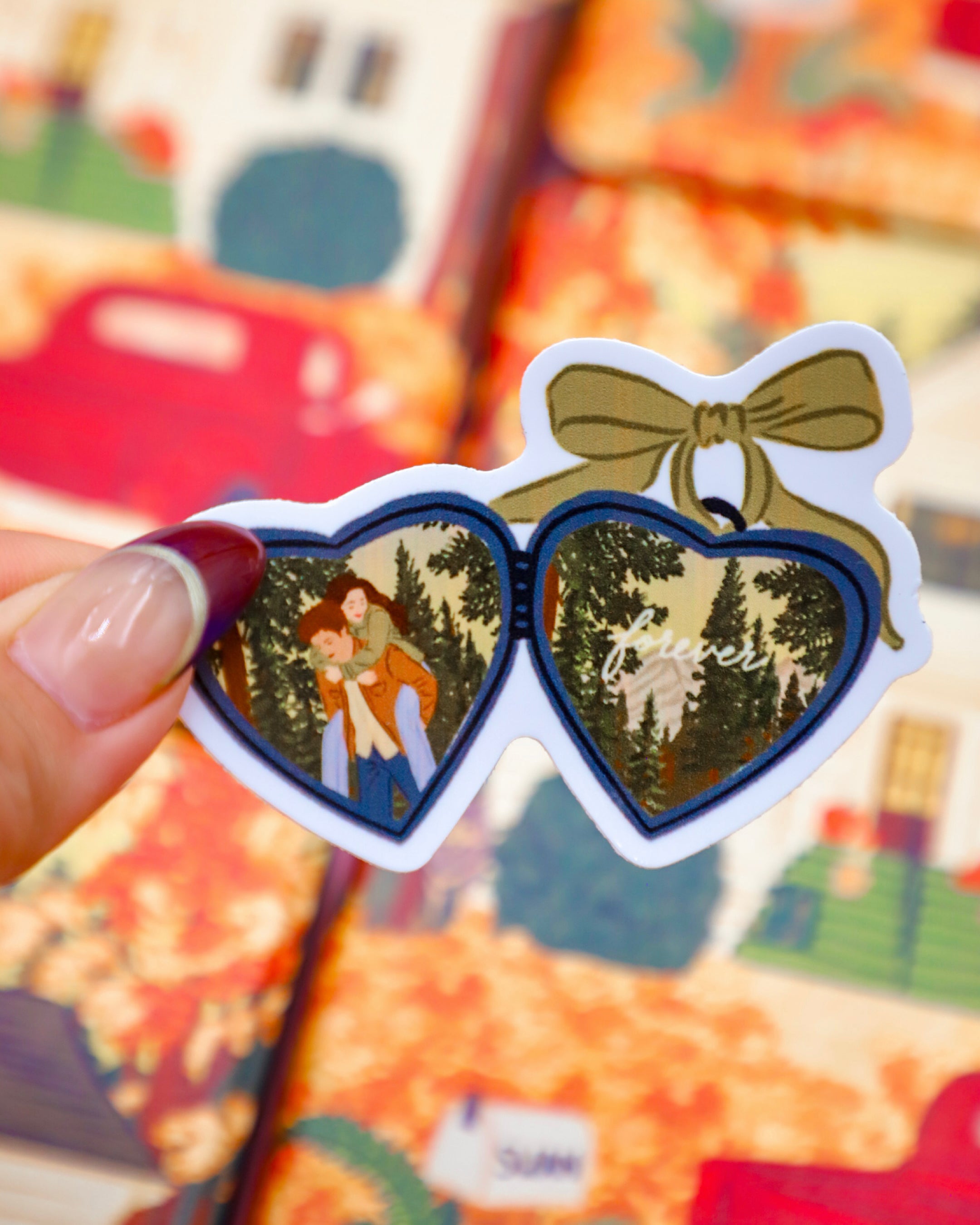 Forever Bella Edward Locket Sticker