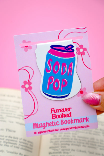 Soda Pop Magnetic Bookmark