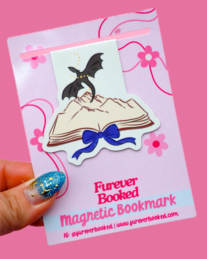 Book Dragon Magnetic Bookmark
