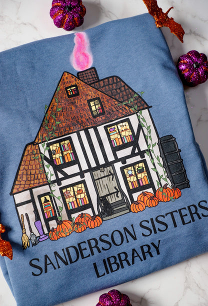 Sanderson Sisters Library Crewneck (COMFORT COLORS)