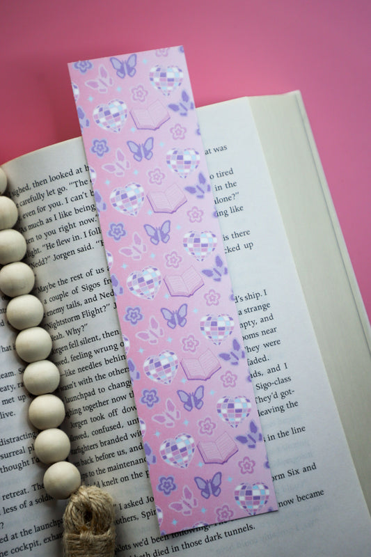 Butterfly Disco Bookmark