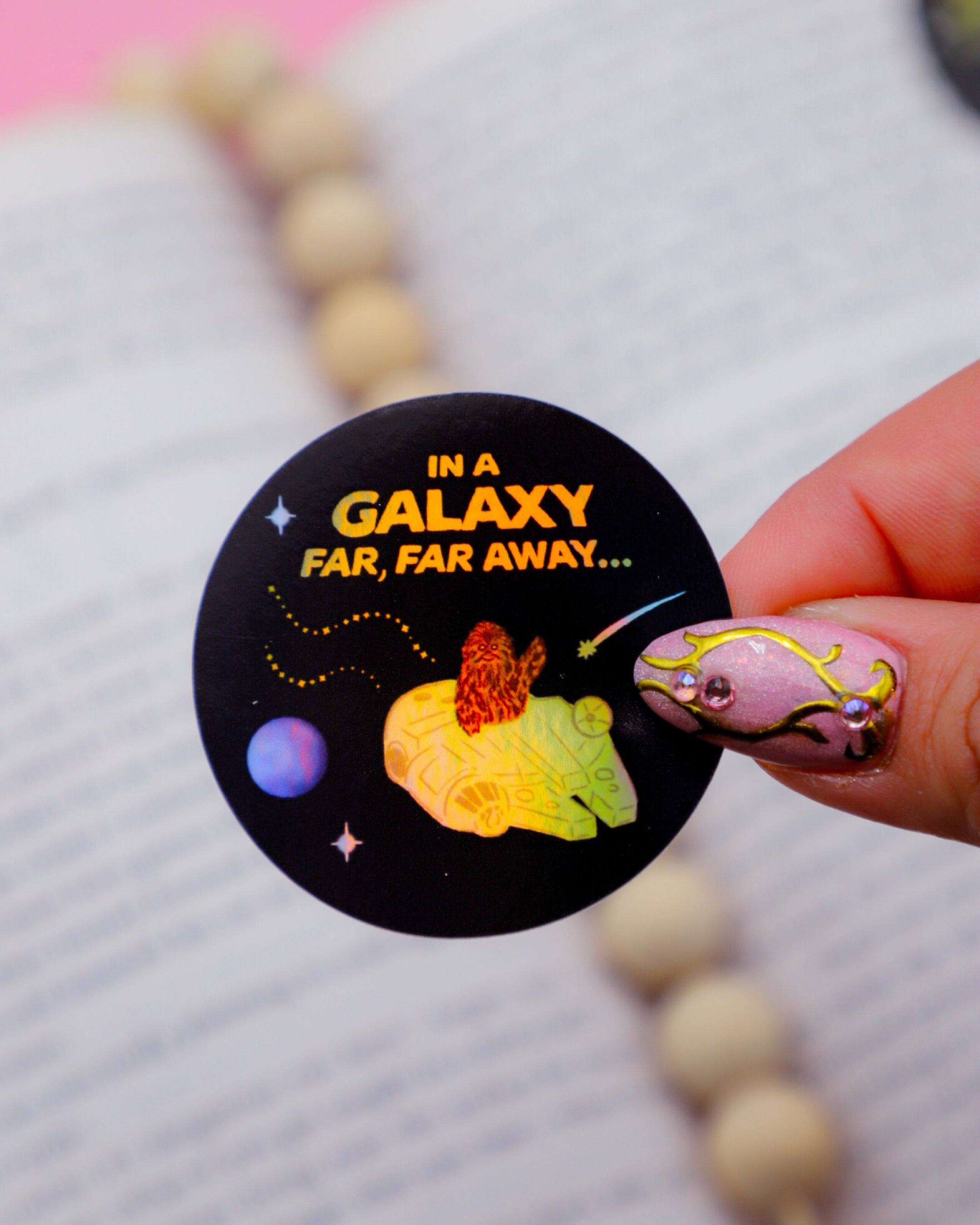 Galaxy Far Far Away Sticker