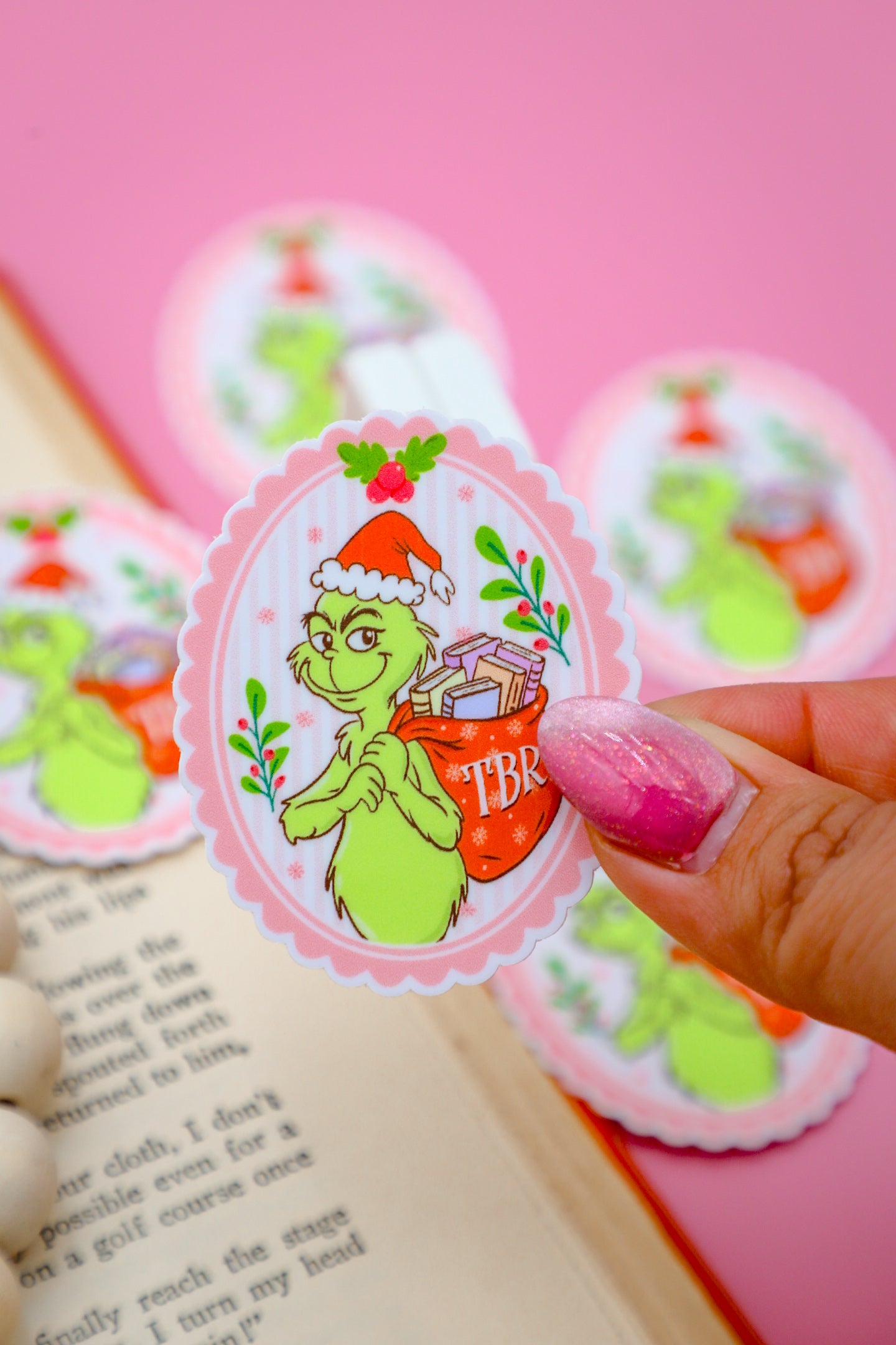 The Mean One TBR Sticker