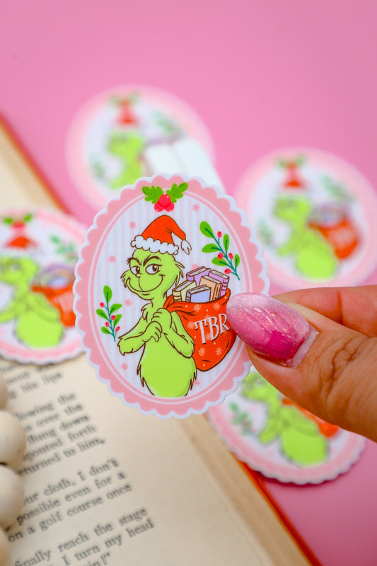 The Mean One TBR Sticker