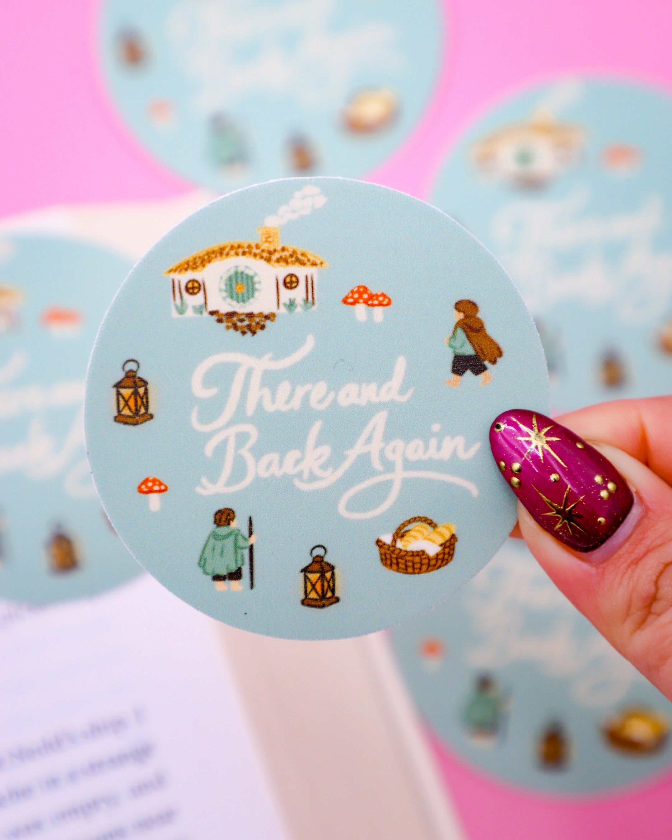 There and Back Again Sticker