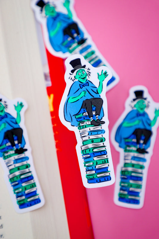 Happy Haunts Bookstack Sticker