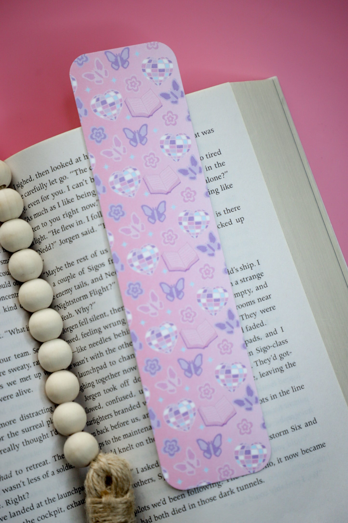 Butterfly Disco Bookmark