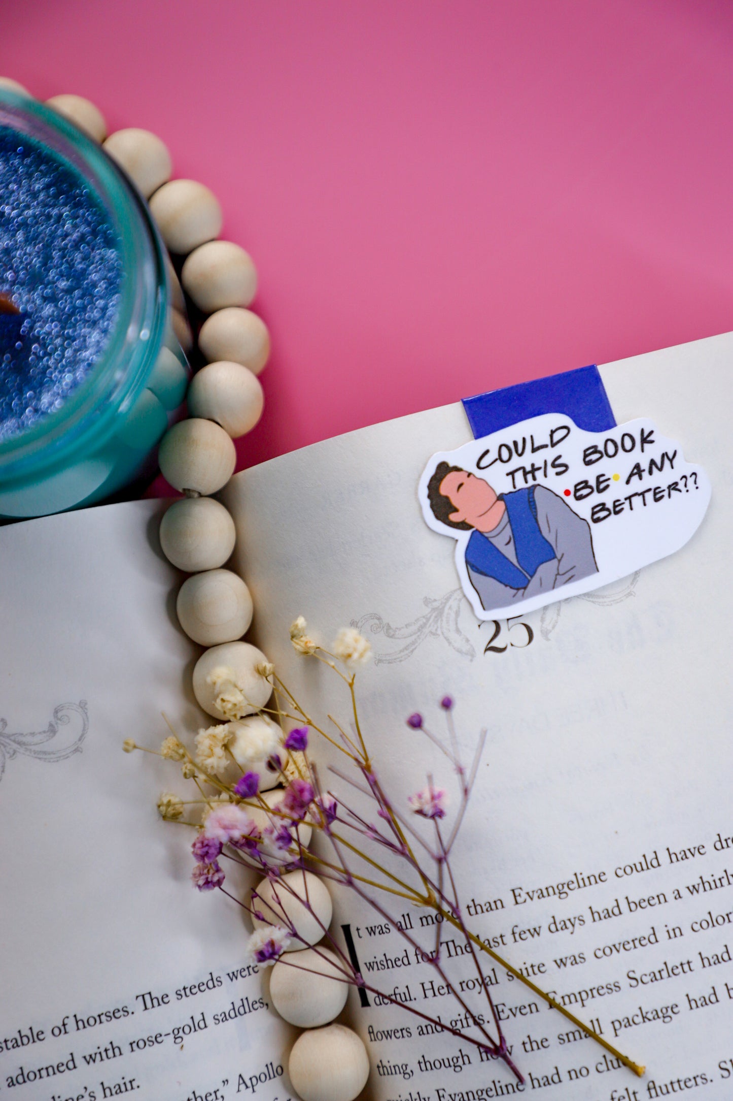 Could This Book BE Any Better Chandler Magnetic Bookmark