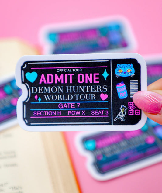 Demon Hunters World Tour Sticker