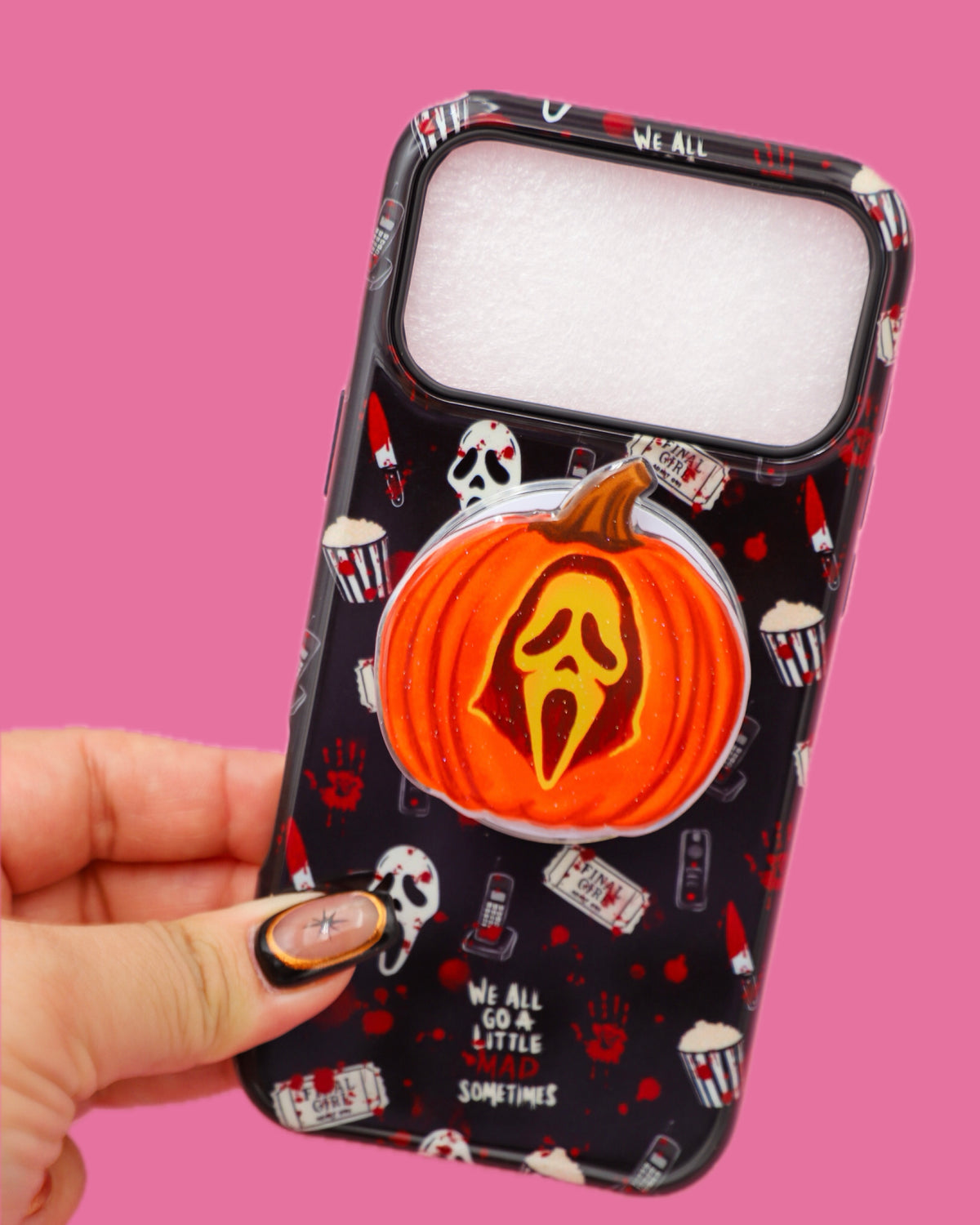Ghost Pumpkin MagSafe Phone Grip