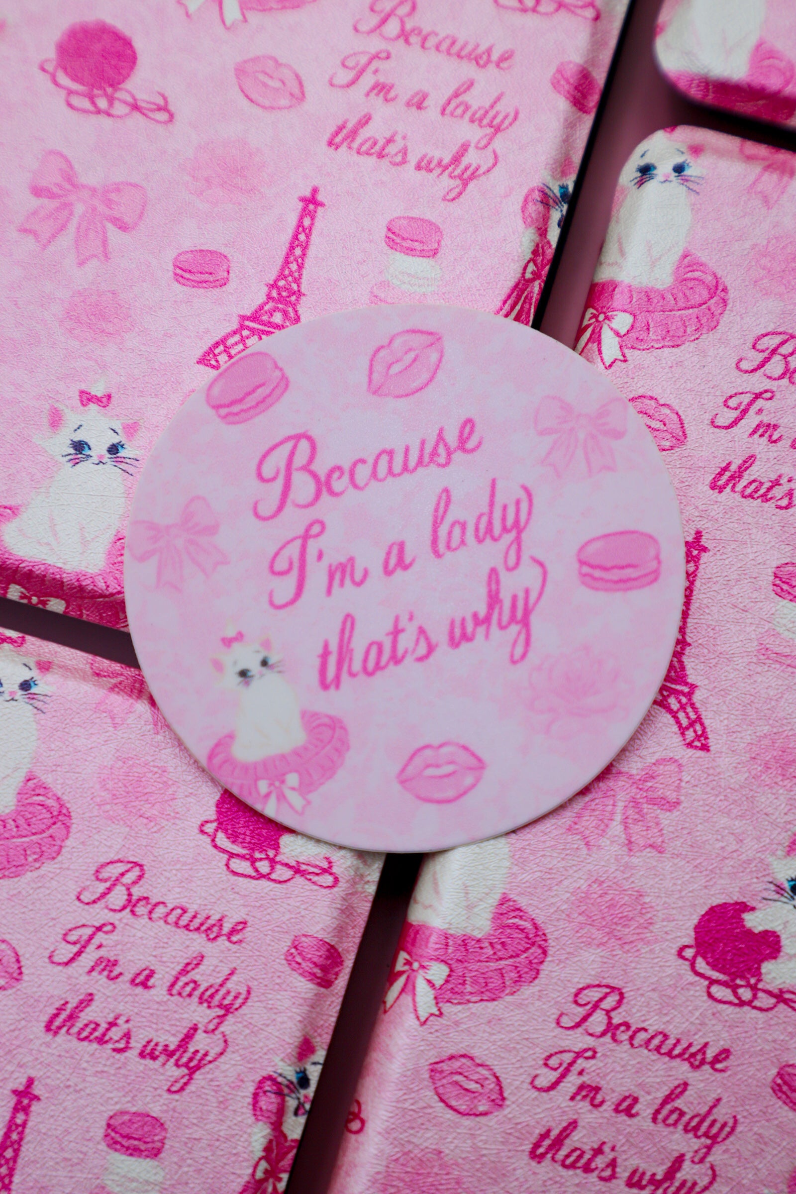 Because I'm A Lady That's Why Sticker