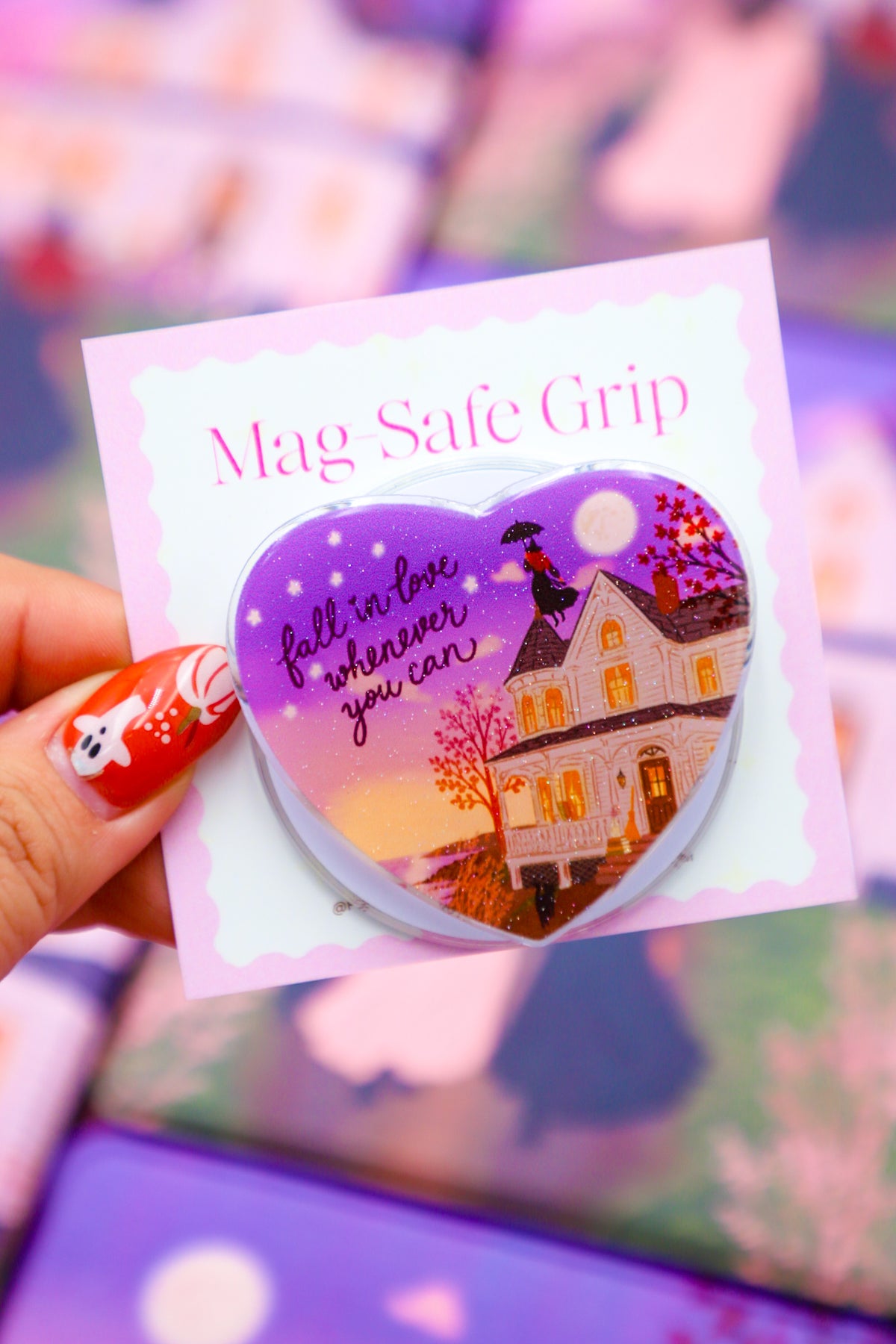 Fall in Love Whenever You Can MagSafe Phone Grip