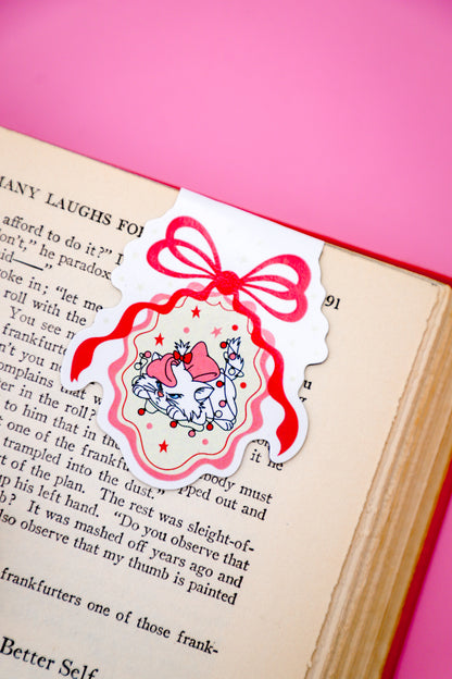 Marie Christmas Magnetic Bookmark