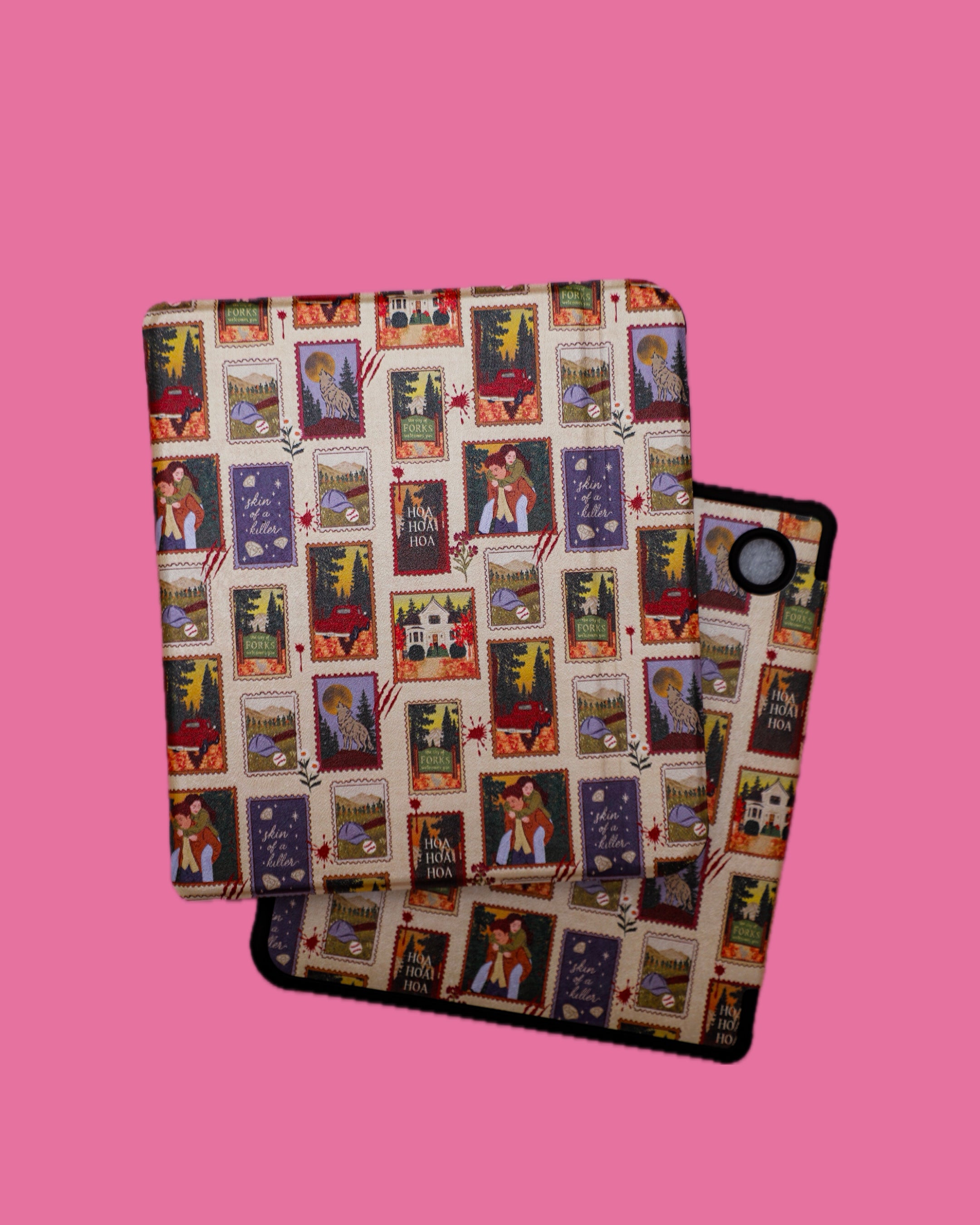Hoa Hoa Hoa Season Stamps Kobo Libra Case