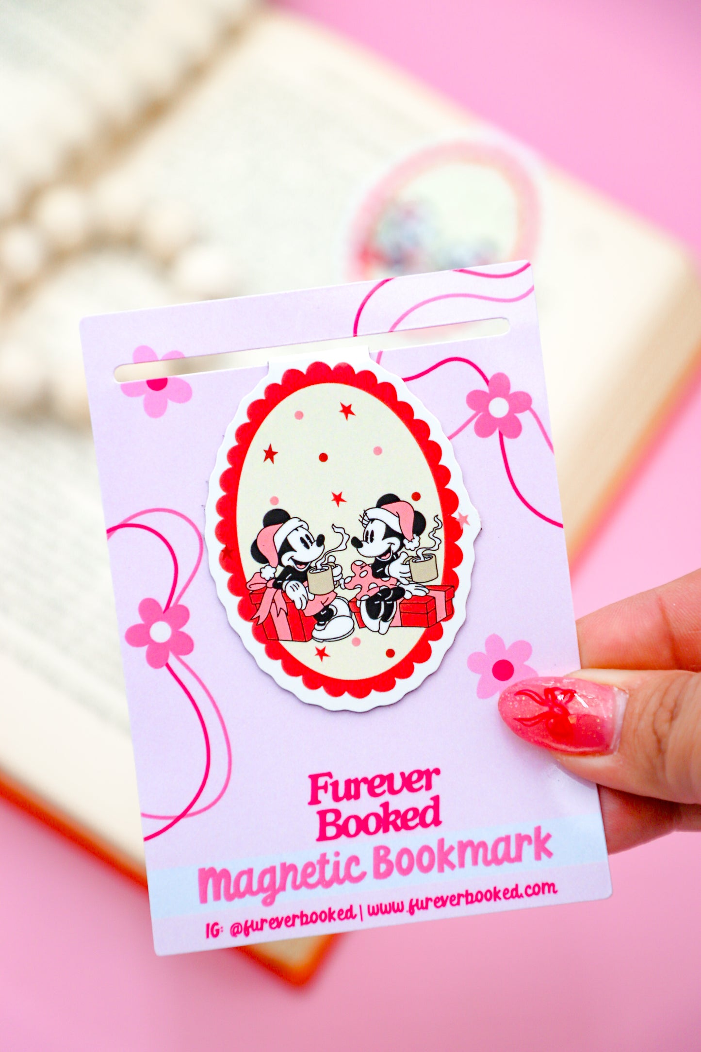 Hot Cocoa Magnetic Bookmark