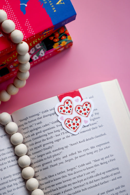 Pizza My Heart Magnetic Bookmark