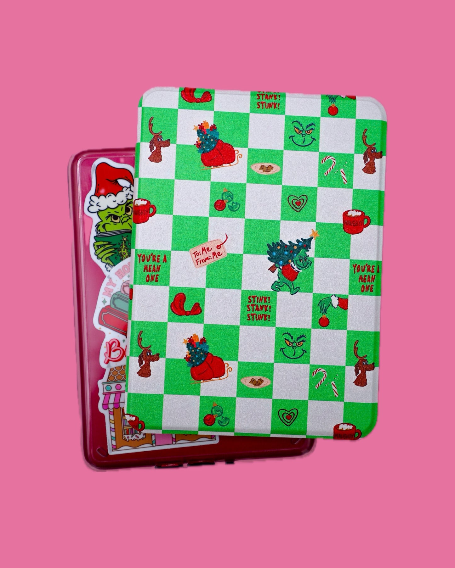 Stink Stank Stunk Clear Back Kindle Case