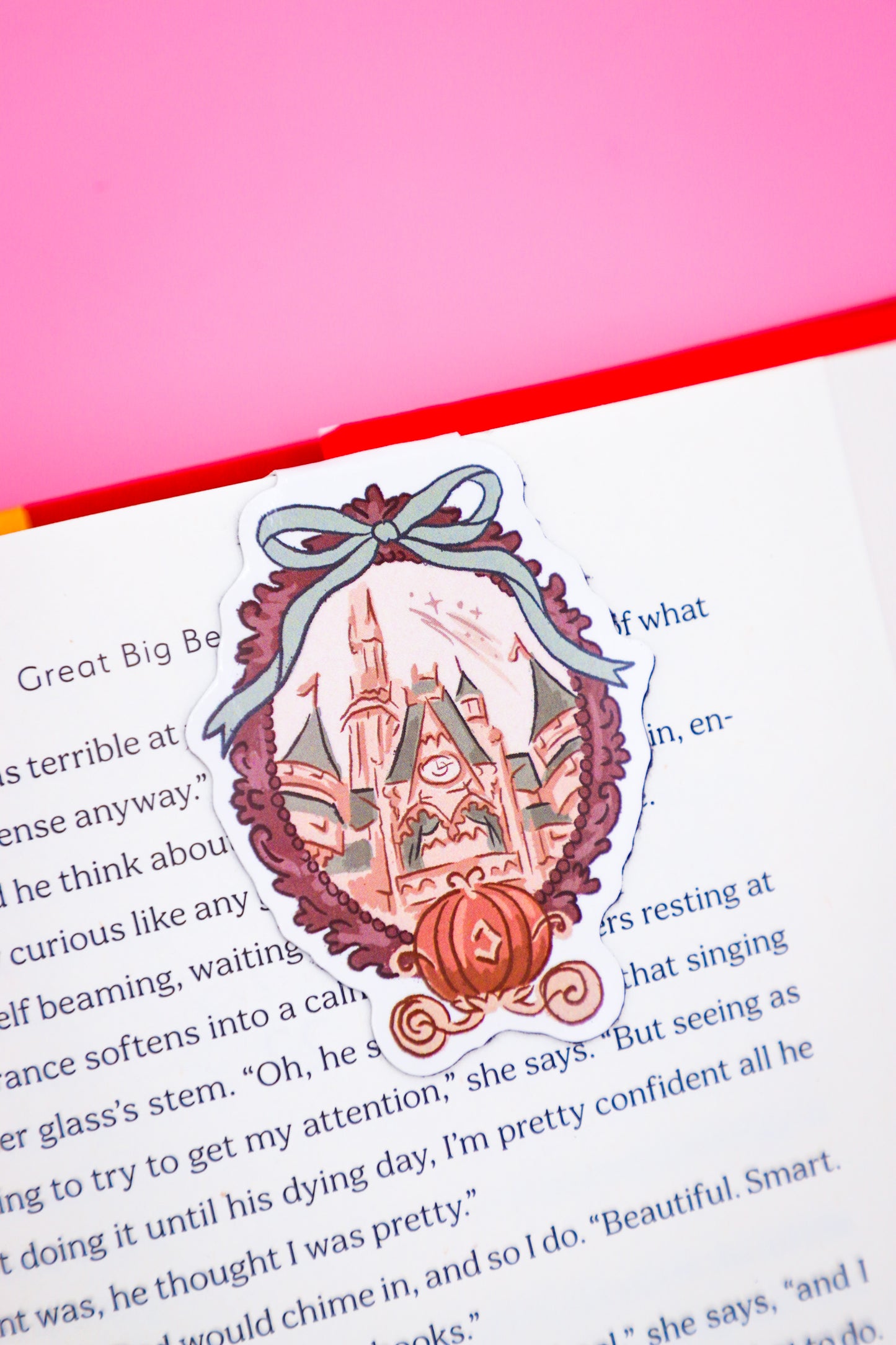 Autumn Ever After Magnetic Bookmark