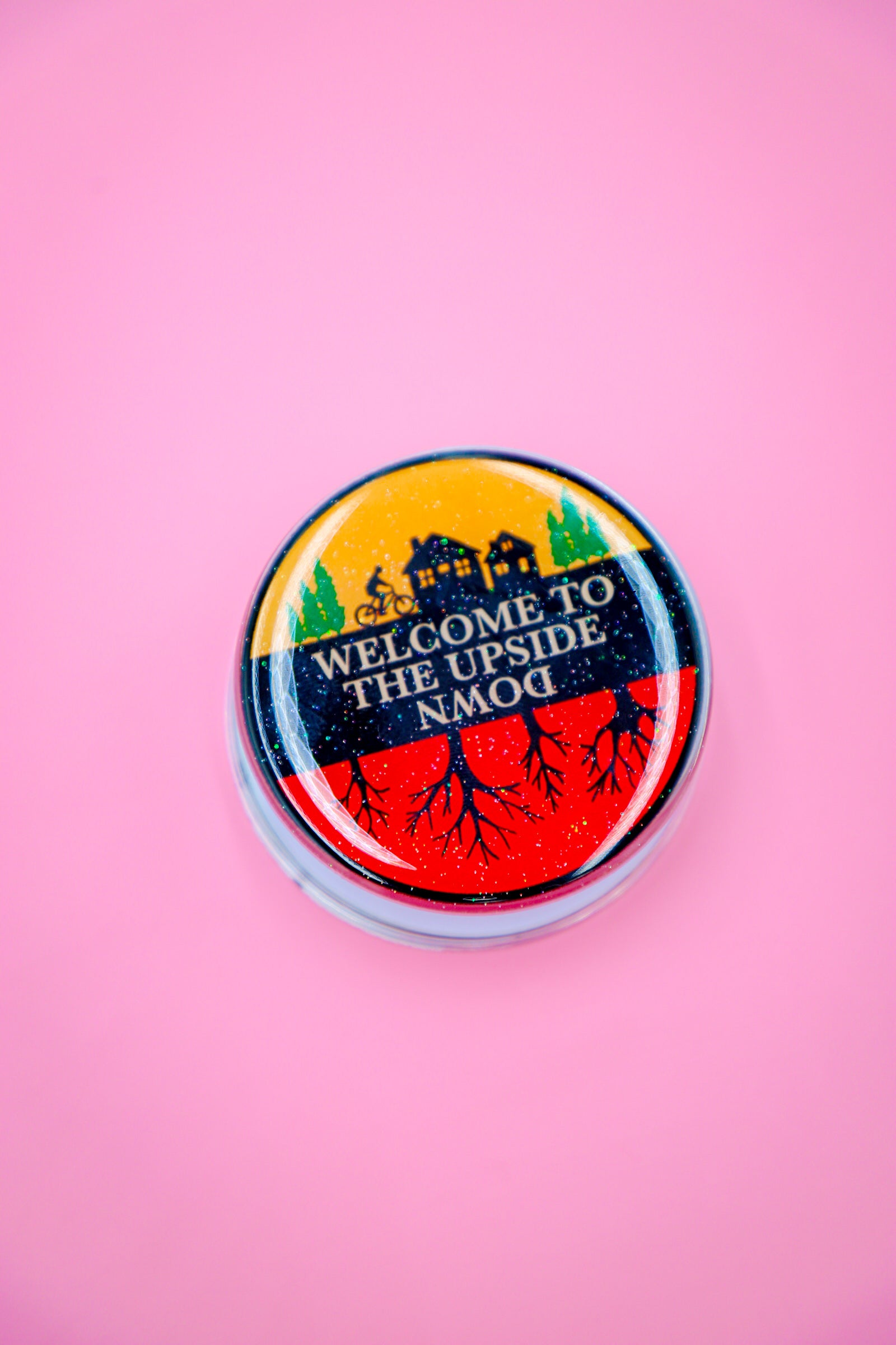 Welcome to the Upside Down Glitter MagSafe Phone Grip