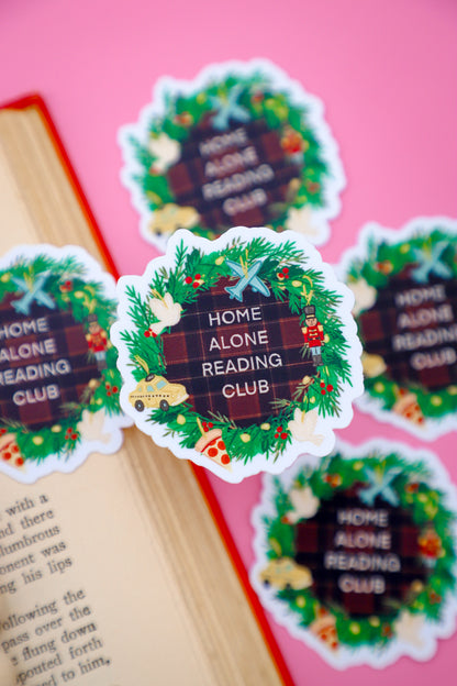 Home Alone Reading Club Sticker