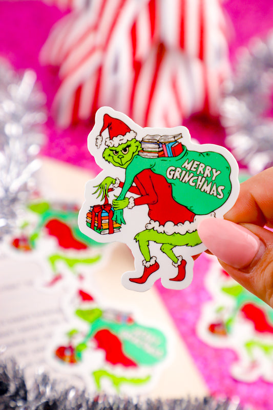 Merry Grinchmas Sticker