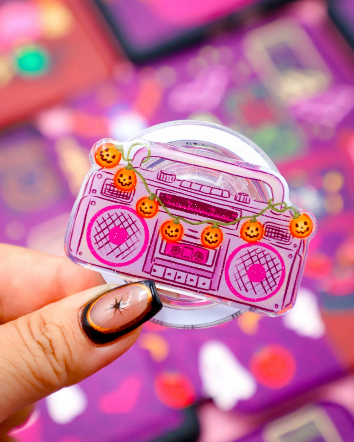 Halloween Boom Box MagSafe Phone Grip