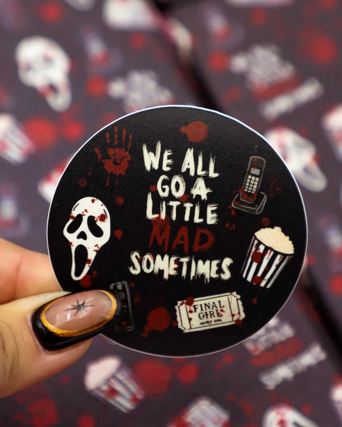 Madness Sticker
