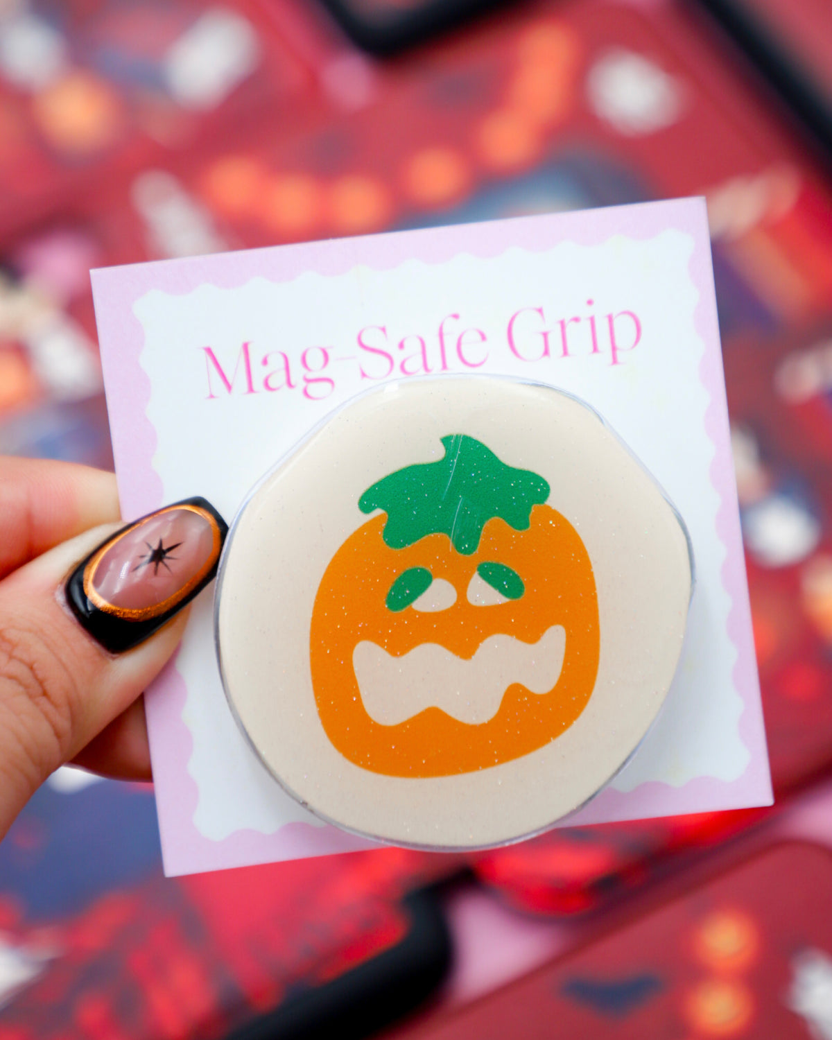 Pumpkin Cookie MagSafe Phone Grip