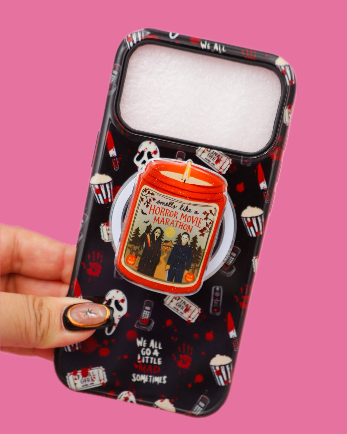 Smells Like a Horror Movie Marathon MagSafe Phone Grip