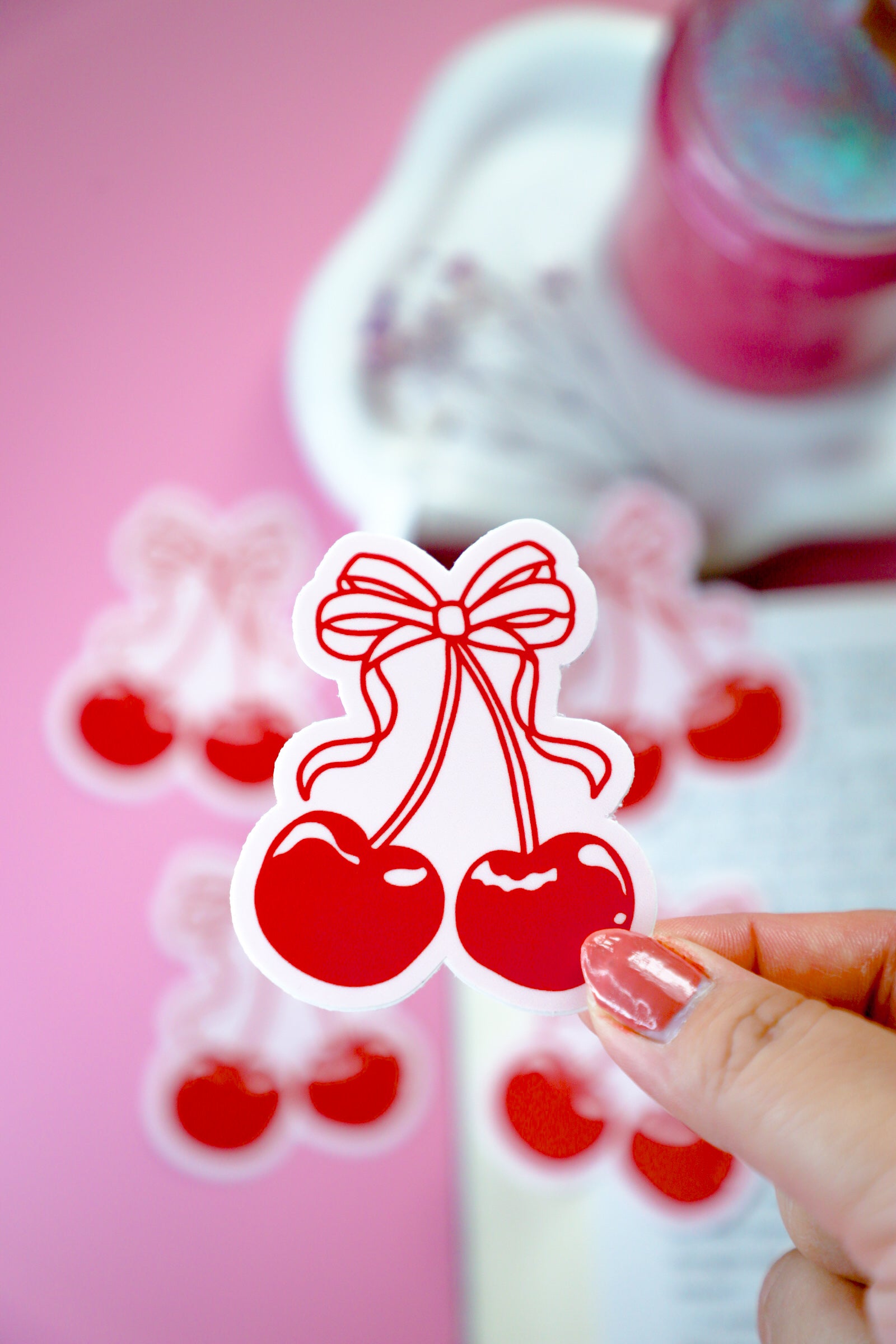 Cherries Sticker
