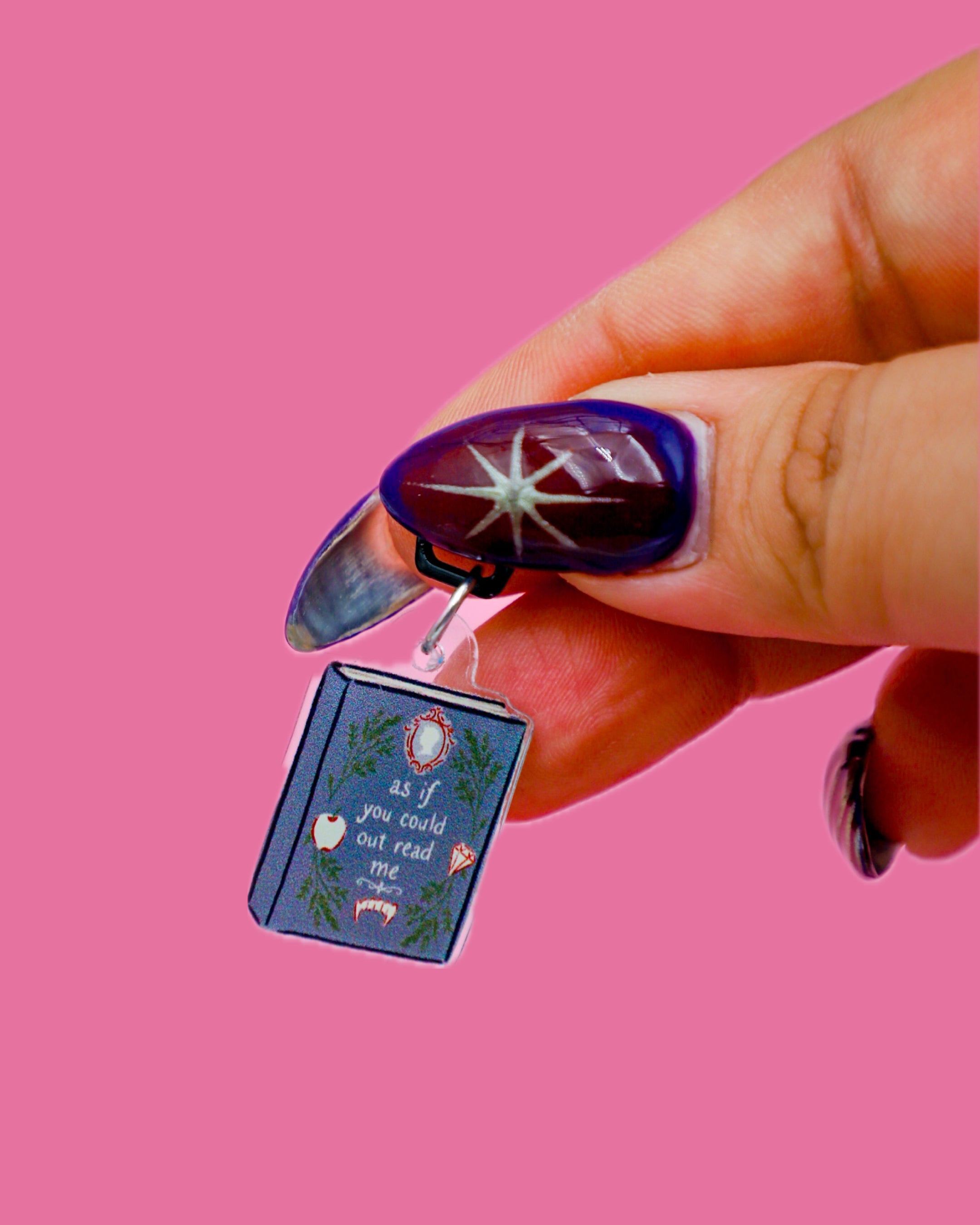 As If You Could Out Read Me Kindle Charm