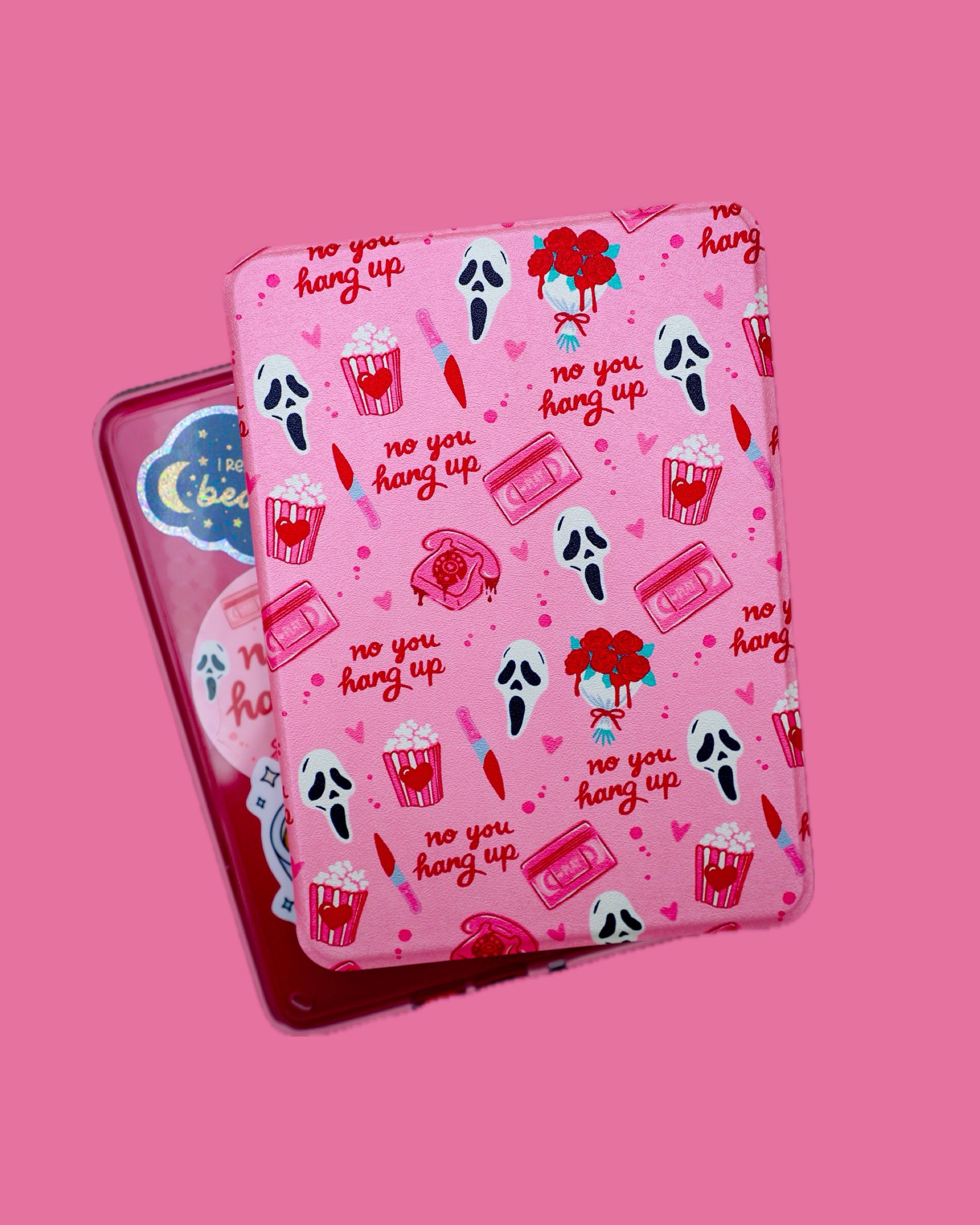 No You Hang Up Clear Back Kindle Case